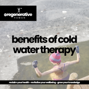 the benefits of cold water therapy