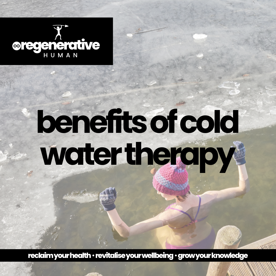 The benefits of cold water therapy