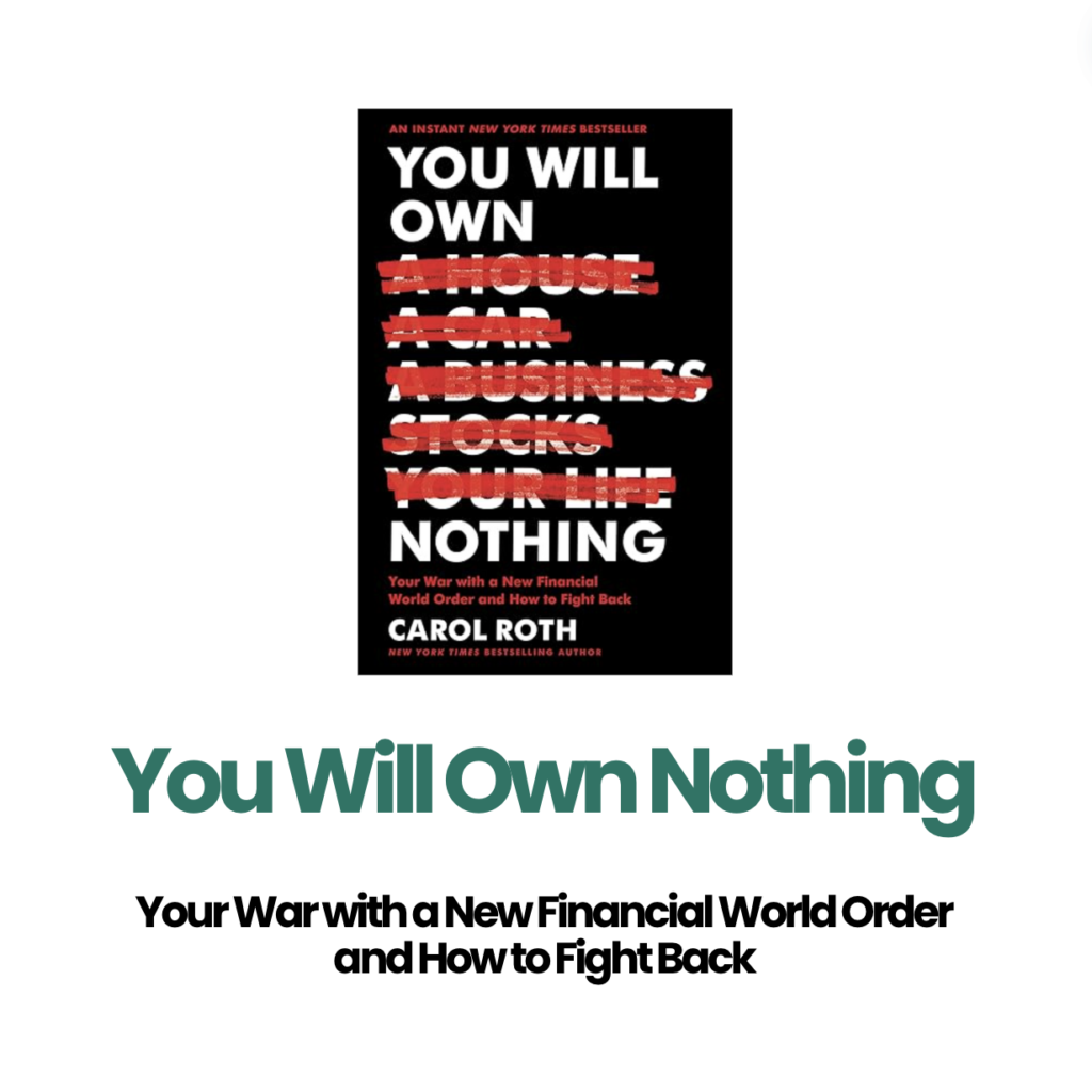 You Will Own Nothing book