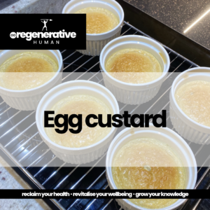 carnivore egg custard recipe