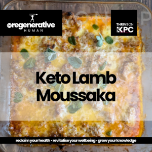 Keto Lamb Moussaka