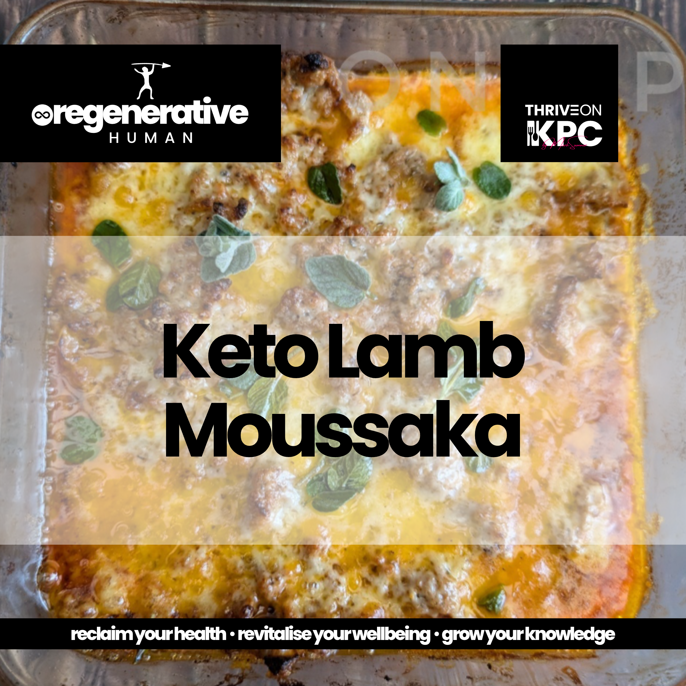 Keto Lamb Moussaka